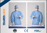 Buy cheap Sterile Disposable Protective Gowns Nonwoven Gowns With Knitted Cuff Medical from wholesalers