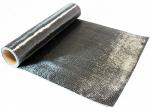 Civil Structure Black 300gsm 600gsm CFRP Carbon Fiber and 1.6% Elongation