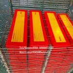 Acrylic Rear Reflective Plate Sticks Heavy Vehicle For Rear Reflective Marker