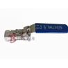 Buy cheap Soft Seated One Piece Ball Valve A351 CF8M / SS316 SW / NPT 1000 PSI from wholesalers