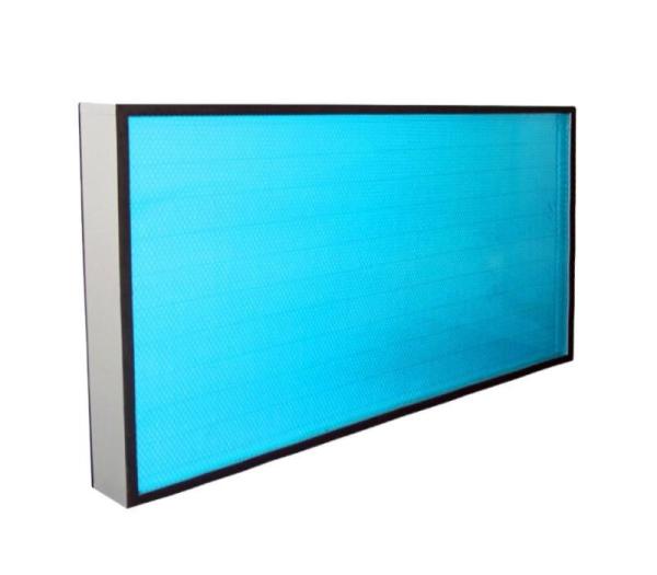 Buy cheap HVAC Polyest HEPA Filter with PP Housing 100% RH Humidity EVA/EPDM Sealant Strip from wholesalers