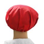 Antistatic ESD Hat 99% Polyester 1% Carbon Fiber For Industrial Workshops
