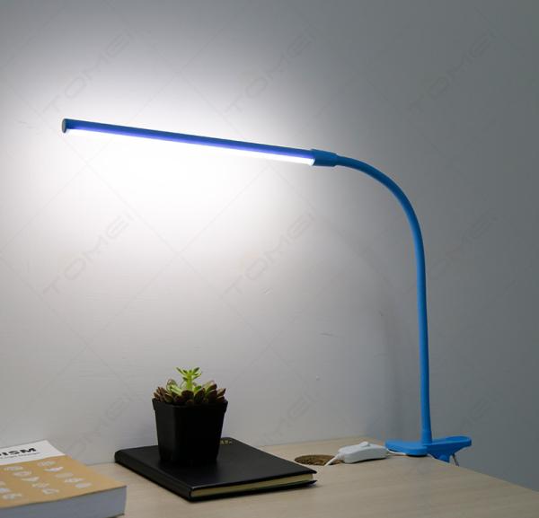 Buy cheap Kingda Office LED Clip Desk Light 25000H Working Lifetime Blue color from wholesalers