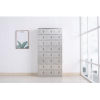 Buy cheap Lockable Stainless Steel Storage Cabinet Twenty Four Doors Smooth Surface product