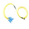 Buy cheap Super Low Insertion Loss MTP Trunk Cable 8 Cores Trunk Cable Yellow Color from wholesalers