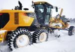190hp Motor Grader Machine 4180D 3960mm Blade For Snow Removing In Russia