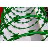 Buy cheap PVC Coated Razor Barbed Wire 450MM Coil BTO 22 0.5mm thickness from wholesalers