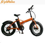 20 Inch Mountain Fat Tire Foldable Electric Bike 48v 500w Bafang Motor
