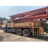 Buy cheap Putzmeister Not Renewed Beton Pump Used Cement Truck Boom Puming Car 42 Meter from wholesalers
