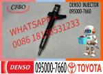 High Quality Standard Size Fuel Injector 095000-7660 23670-0R190 Truck Fuel