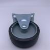 Buy cheap Grey TPR Tread Plain Bearing Rigid Plate Caster 1.5 Inch from wholesalers