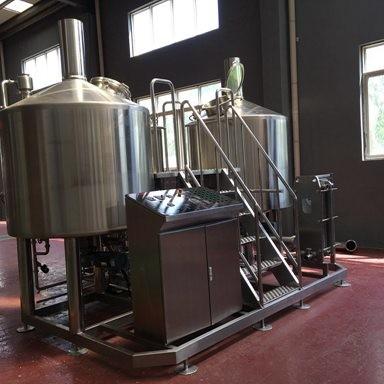 Buy cheap Turnkey Brewery Equipment 3 Vessel Brewhouse SS Brewing Equipment 20Bbl from wholesalers