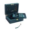 Buy cheap Multifunction Diamond Grain Jewelry Storage Box Leather Jewelry Organizer With Tassel from wholesalers