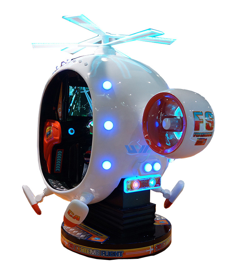 Coin Operated Amusement Kiddie Rides , 3D Game Kids Amusement Rides