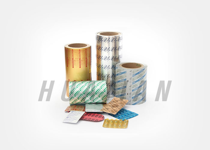 Aluminium Blister Lidding Foil Push Through For Capsules Tablets