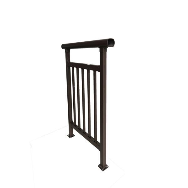 Buy cheap Anti Rust indoor Black Wrought Iron Guardrail Hollow Stainless Steel Railing from wholesalers
