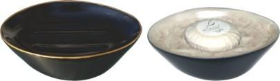 Buy cheap Luxury Decoration Resin Modern Bathroom Soap Holder Oval Shape from wholesalers