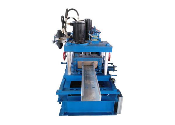 Buy cheap Adjustable Size Purlin Roll Forming Machine Forming Steps 12 Rows 40# Hydraulic Oil from wholesalers