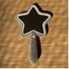 Buy cheap Long Handle Lighted Cosmetic Mirror Fashion Star Shaped Vintage Gold for Everyday from wholesalers