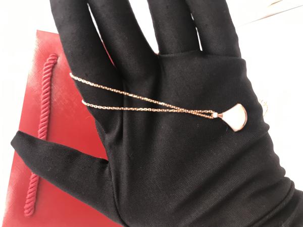 Buy cheap brand jewelry gold necklace 18kt gold with white gold or yellow gold or pink(rose)gold from wholesalers