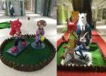Fiberglass Movie Cartoon Character Statues Beautiful Outdoor Promotion