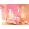 Buy cheap Lovely Embossed Kids Bedroom Wallpaper , Colorful Childrens Striped Wallpaper from wholesalers