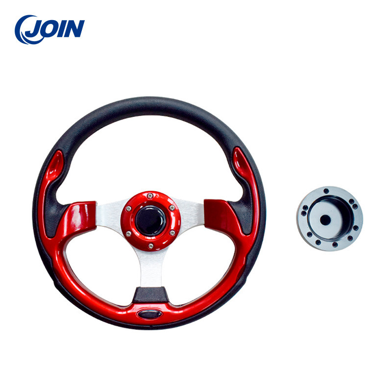 Monochromatic Golf Cart Steering Wheel Golf Buggies Custom Steering Wheel ODM