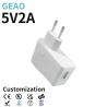 Buy cheap 5V 2A USB Wall Charger ABS PC Material Usb C Wall Plug Charger Adapter from wholesalers