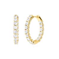 Buy cheap 925 Sterling Silver Fine Jewelry Hoop Earrings Perfect for Any Occasion product