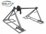 8Ton Cable Drum Stand Lifting Jack Transmission Overhead Line Tool