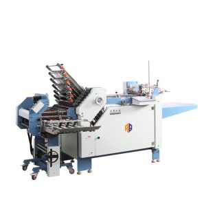 Buy cheap 480mm Electronic Industrial Paper Folding Machine For Pharmaceutical Leaflets product