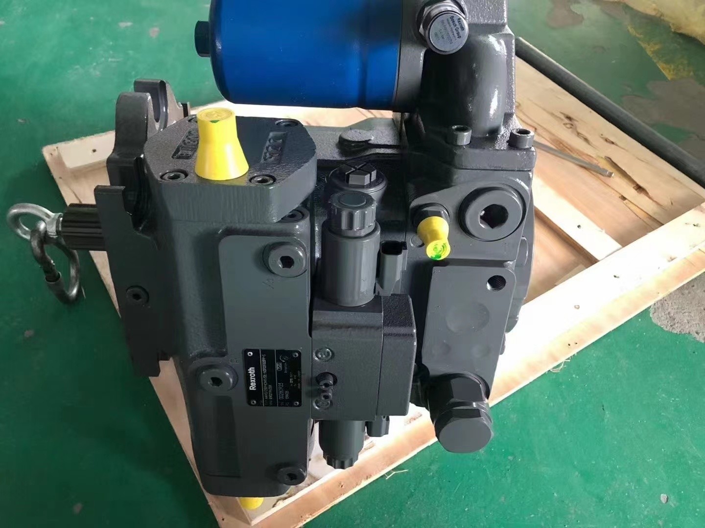 HYDRAULIC AXIAL PISTON PUMPS A4VG HYDRAULIC PISTON PUMP AXIAL PISTON VARIABLE PUMP A4VG SERIES 40 HIGH TOTAL EFFICIENCY