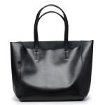 Casual Cross Border Ladies Shoulder Leather Tote Bag Customized