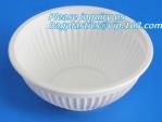 round eco friendly corn starch plates restaurant disposable plates,Safe product