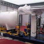 Mobile 5 To 10 Tons LPG Auto Gas Pump , 1.77mpa Autogas Filling Stations