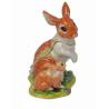 Buy cheap Rabbit Trinket Box Bunny Jewelry Boxes Cony Rabbit Enameled Trinket Box Organizers Animals Figures Gift Necklace Holder from wholesalers