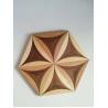 Buy cheap Hot sales Hexagon Parquetry in different woods with competitive prices to Japan from wholesalers