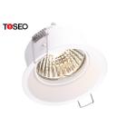 Black Deep Cup Anti Glare Spotlight Housing Slim Round LED Downlight