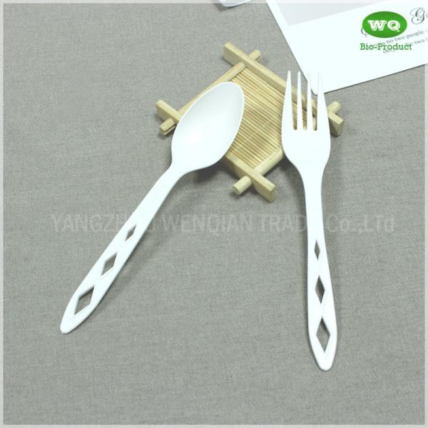 Buy cheap 6.5 Inch CPLA Knife Spoon Fork Sets-Factory Direct Sale Biodegradable Disposable Utensils Composatable Spoon Knife Fork from wholesalers