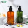 Buy cheap Recyclable Plastic Shampoo Bottles Luxury Round Shoulder Flip Squeeze Plastic Bottle from wholesalers