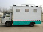 Customized JMC Mobile Cooking Trucks , Street Food Truck For Dessert / Cafes /