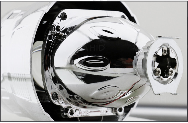 CH29S 2.5inch Square Crystal angel eye Bixenon Car hid xenon projector kit