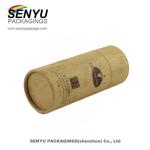 Custom Round Paper Packaging Box Eco Kraft Paper Tube Cylinder Packaging for