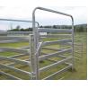 Buy cheap CE ISO Portable Livestock Fence Panels API Gi PE Coated Round Square Oval from wholesalers