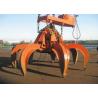 Buy cheap Mechanical Clamshell Grab Bucket Steels Four Wirerope For Crane Excavator from wholesalers