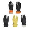 Buy cheap Natural Latex Industrial Rubber Gloves 300mm Length For Cleaning from wholesalers