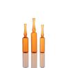 Buy cheap 10ml amber borosilicate glass ampoule medical cosmetic use from wholesalers