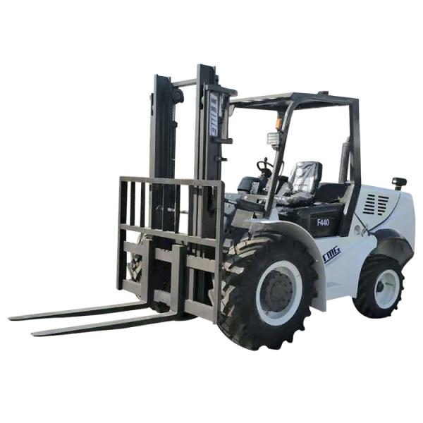 Buy cheap LTMG 4 ton forklift 2WD 4WD rough terrain forklift with triplex full free mast from wholesalers