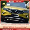 Buy cheap ABS Primered Front Plastic Bumper Cover Guard For Volkswagen from wholesalers
