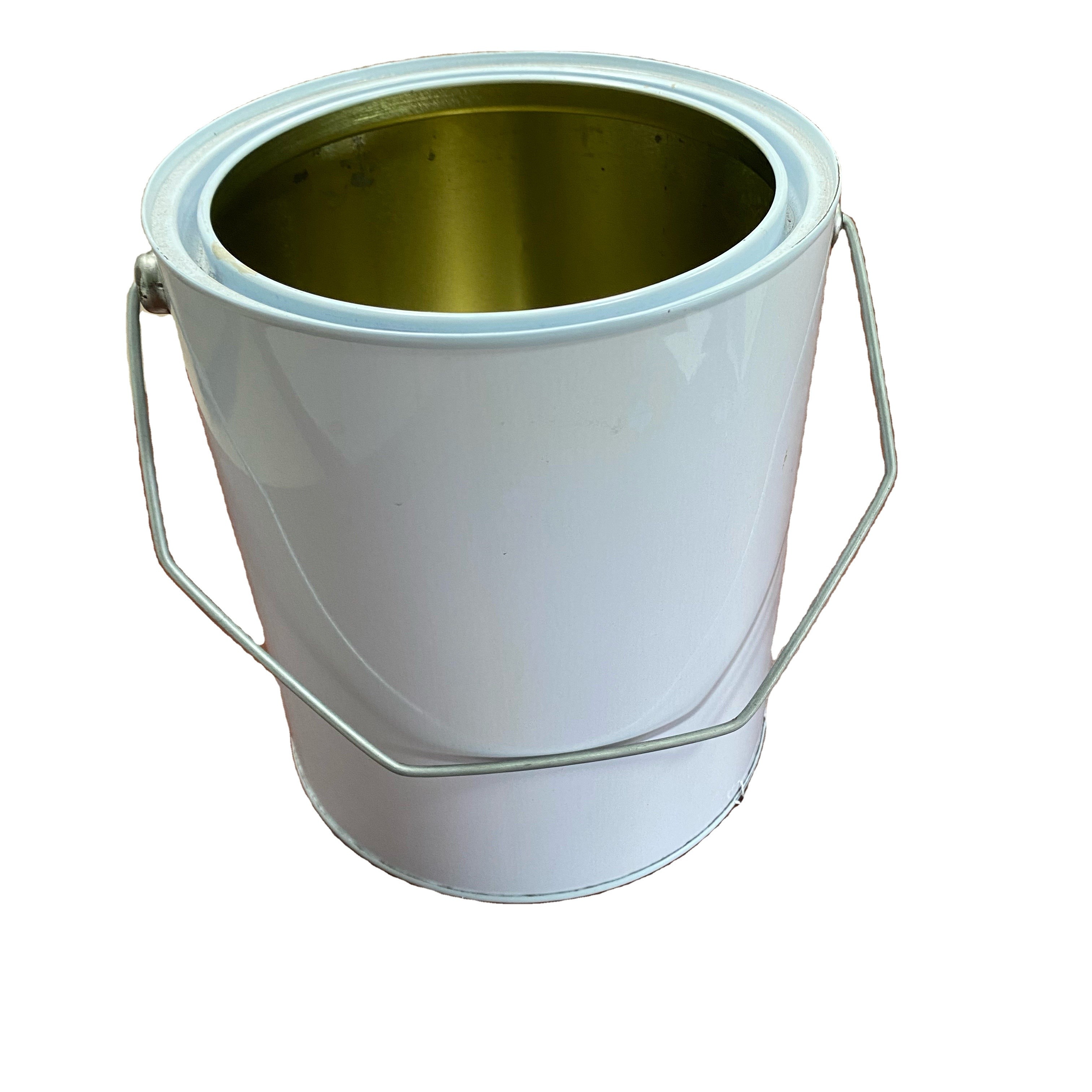 Chemical 4 Litre Empty Paint Tins Containers White Coating